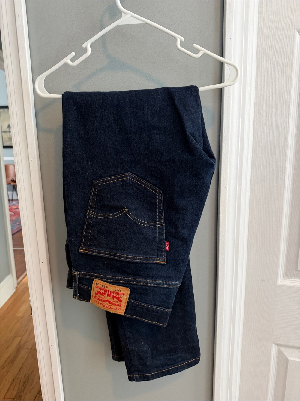 Levi's Men's Indigo Straight Jeans